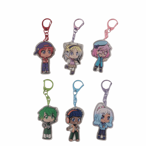 Creative Talentz Character Acrylic Keychain